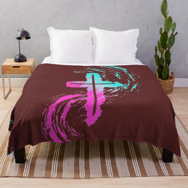 Item preview, Spiritual Fire Cross - Burning Design - Symbol of Faith and Divine Power designed and sold by XNewStore.
