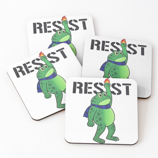 Item preview, resist frog portland designed and sold by maglomanya.