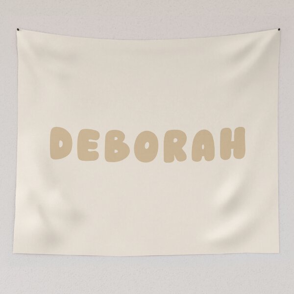 Item preview, Beige Deborah – Minimalist Personalized Name Design designed and sold by karolinahinc.