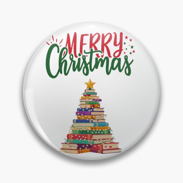 Item preview, Merry Christmas Book Tree designed and sold by Impressia_by Klaudia.
