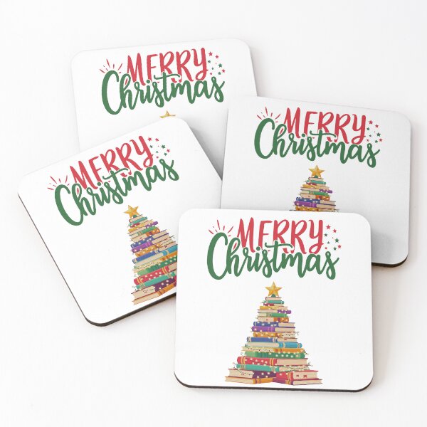 Item preview, Merry Christmas Book Tree designed and sold by Impressia_by Klaudia.