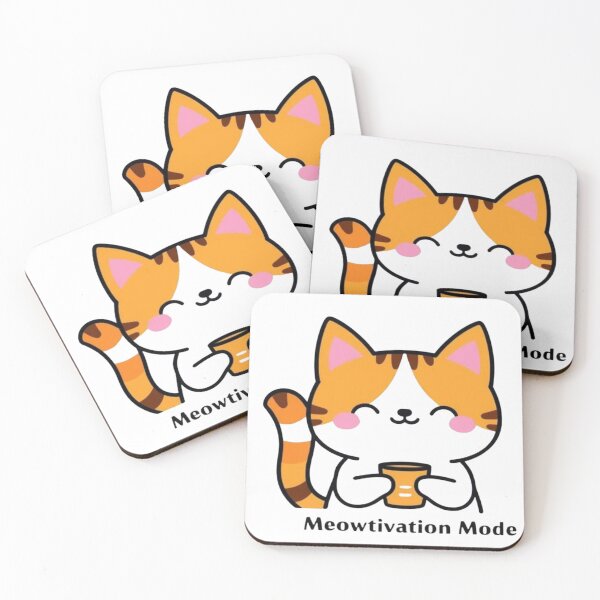 Item preview, Funny Cat Quote Shirt – “Meowtivation Mode” designed and sold by Wild Jrip.