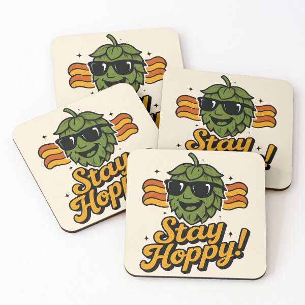 Item preview, Stay Hoppy! Funny Cool Hop Cone Beer Lover Craft Brewery  Oktoberfest's Design designed and sold by Dantin.