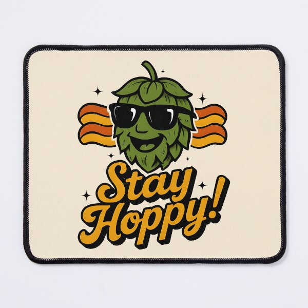 Item preview, Stay Hoppy! Funny Cool Hop Cone Beer Lover Craft Brewery Oktoberfest's Design designed and sold by Dantin.