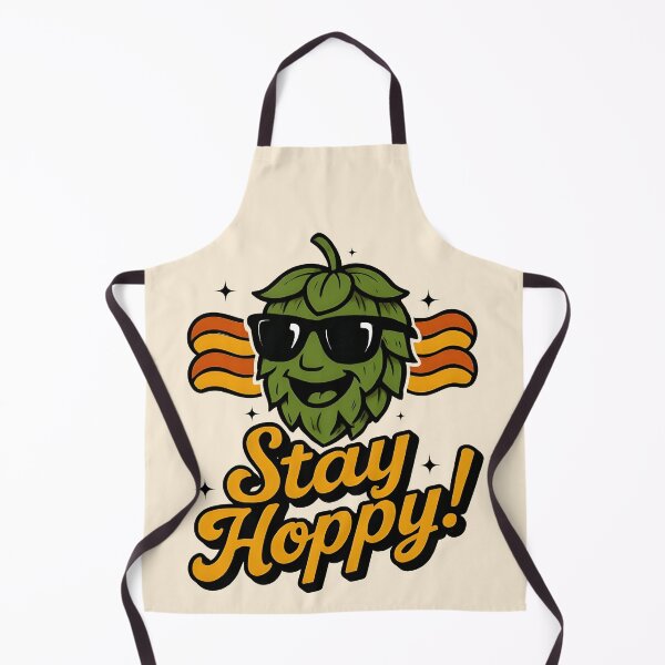 Item preview, Stay Hoppy! Funny Cool Hop Cone Beer Lover Craft Brewery Oktoberfest's Design designed and sold by Dantin.
