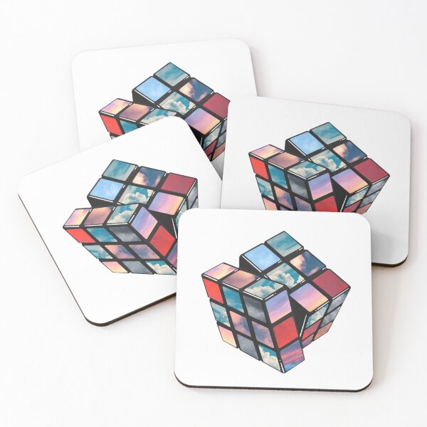 Item preview, Sunset Rubix Cube designed and sold by BamboozledGoose.