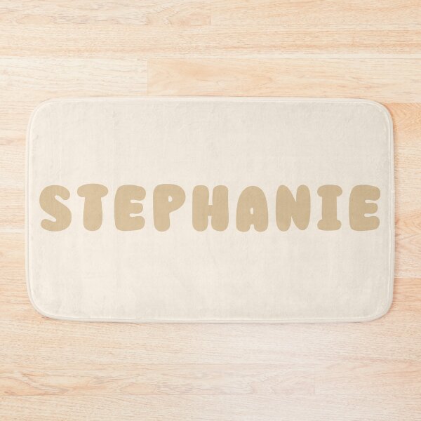 Item preview, Beige Stephanie – Minimalist Personalized Name Design designed and sold by karolinahinc.