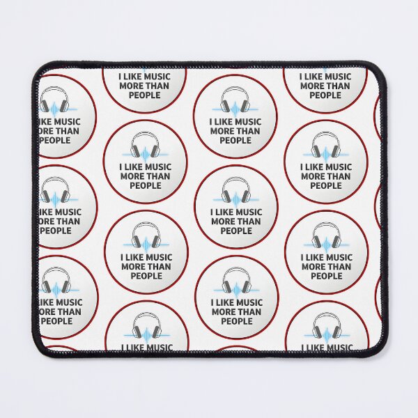 Item preview, I like music more than people designed and sold by Gnfree.