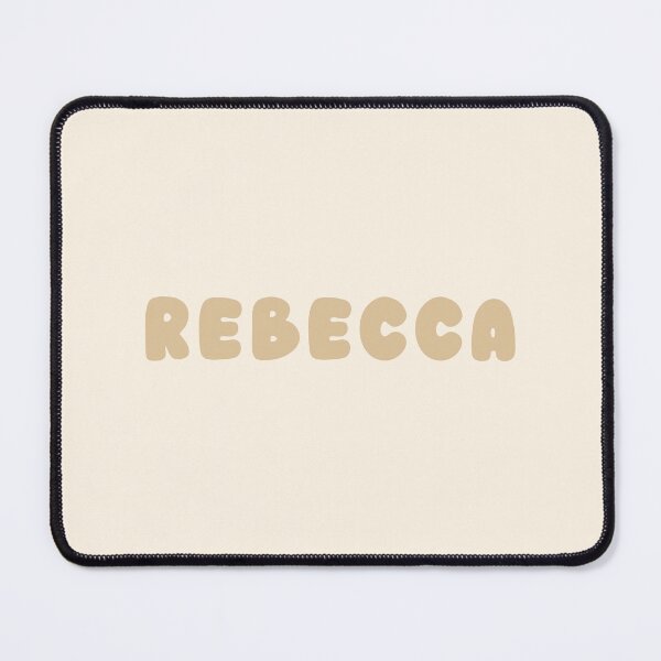 Item preview, Beige Rebecca – Minimalist Personalized Name Design designed and sold by karolinahinc.