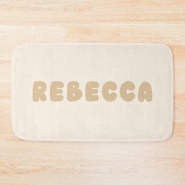 Item preview, Beige Rebecca – Minimalist Personalized Name Design designed and sold by karolinahinc.