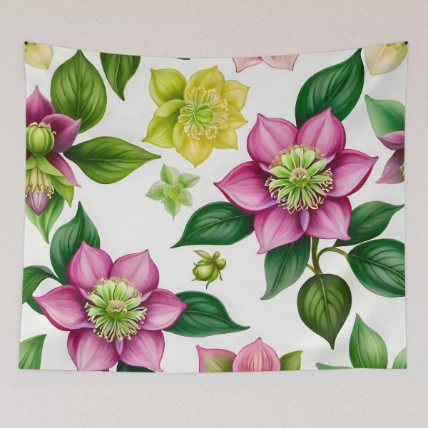 Item preview, Heavenly Hellebores designed and sold by Sajah.