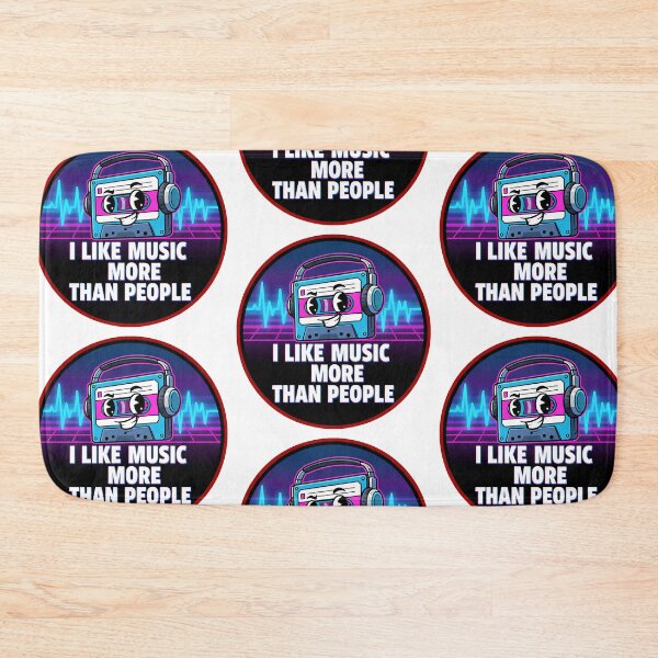 Item preview, I like music more than people designed and sold by Gnfree.