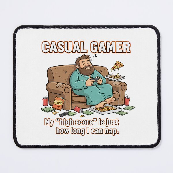 Item preview, Casual Gamer High Score Nap Pizza Comfy designed and sold by HoopeStylee.