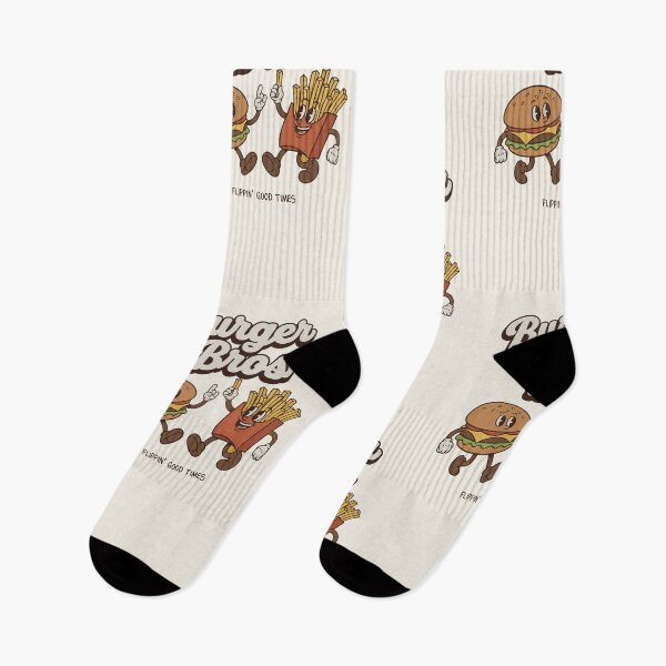 Item preview, Burger Bros Flippin' Good Times Retro Food designed and sold by HoopeStylee.