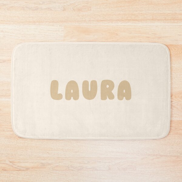 Item preview, Beige Laura – Minimalist Personalized Name Design designed and sold by karolinahinc.