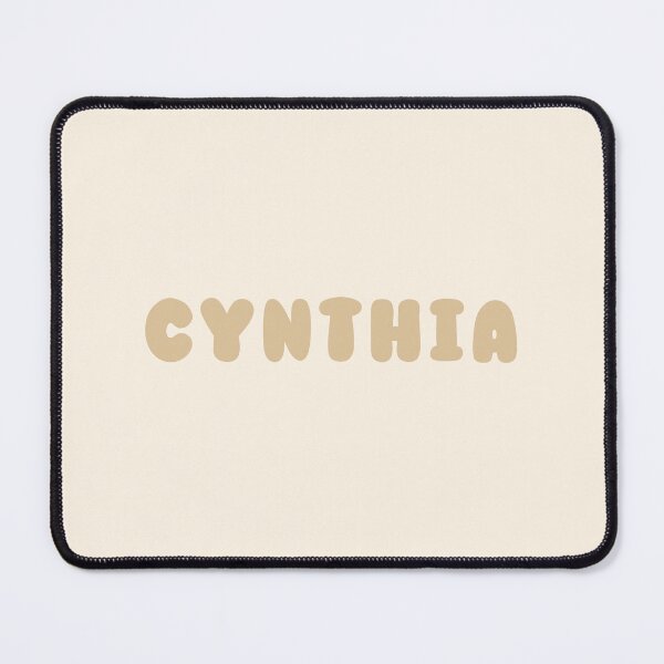 Item preview, Beige Cynthia – Minimalist Personalized Name Design designed and sold by karolinahinc.
