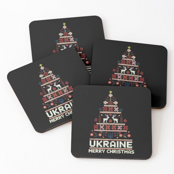 Item preview, Ukrainian Vyshyvanka Christmas Tree Design designed and sold by RGShirtWorks.