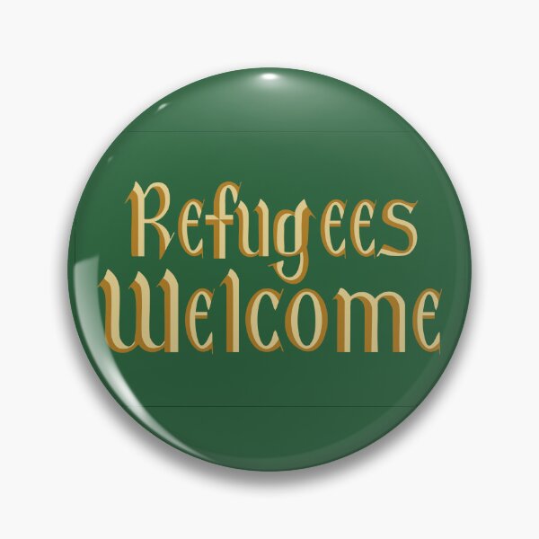 Item preview, Refugees Welcome Irish Republic flag designed and sold by brenkinse.