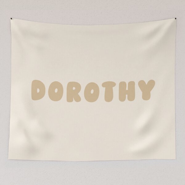 Item preview, Beige Dorothy – Minimalist Personalized Name Design designed and sold by karolinahinc.