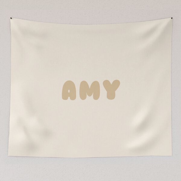 Item preview, Beige Amy – Minimalist Personalized Name Design designed and sold by karolinahinc.