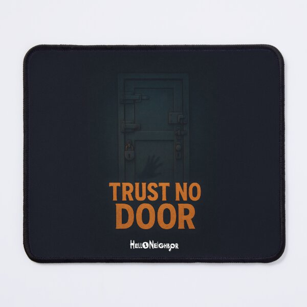 Item preview, Hello Neighbor Horror Video Game Trust No Door designed and sold by DemureArtsy.