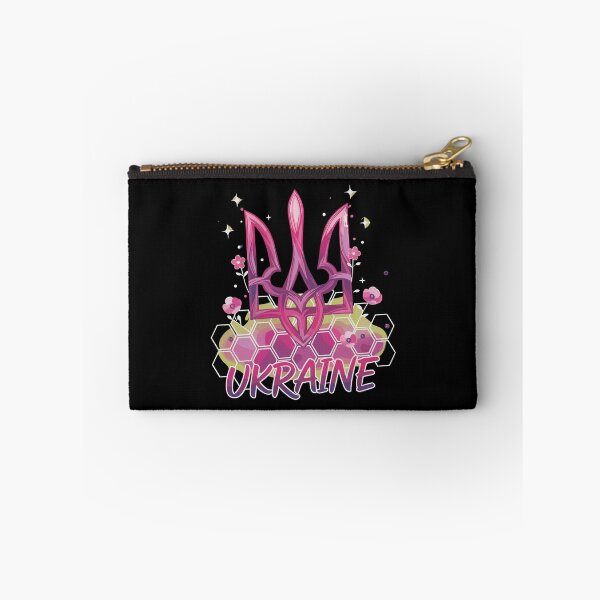 Item preview, Vibrant Ukraine Tryzub Floral Design designed and sold by RGShirtWorks.