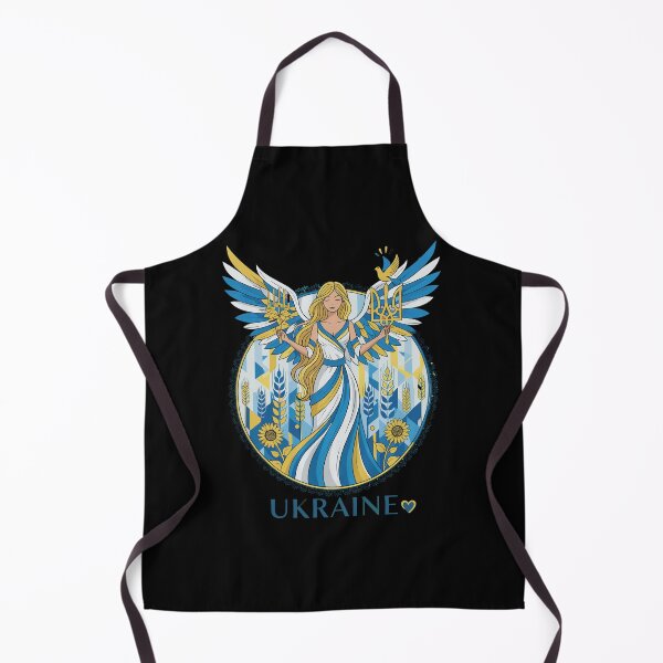 Item preview, Ukrainian Angel of Peace and Freedom designed and sold by RGShirtWorks.