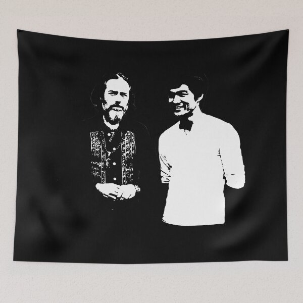 Item preview, Alan Watts | Philosophical Wisdom and Martial Arts Flow | Minimalist Contrast Design designed and sold by Mystikos Art.