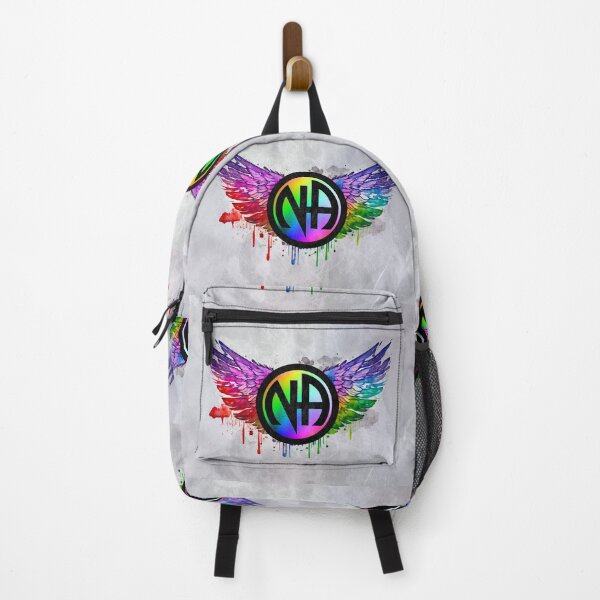 Item preview, “Freedom in Recovery” – Narcotics Anonymous Winged Emblem | Rainbow Hope & Strength Art designed and sold by artistwill.