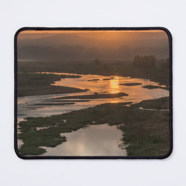Item preview, River of Light — Sunrise over Winding Channels designed and sold by DavideAntoniani.