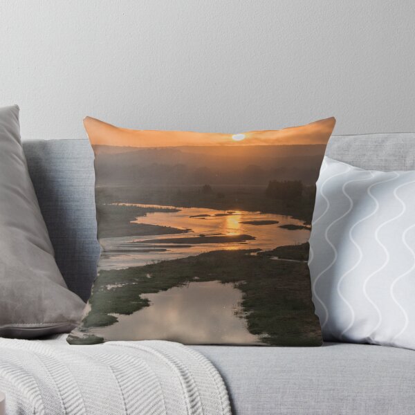 Item preview, River of Light — Sunrise over Winding Channels designed and sold by DavideAntoniani.