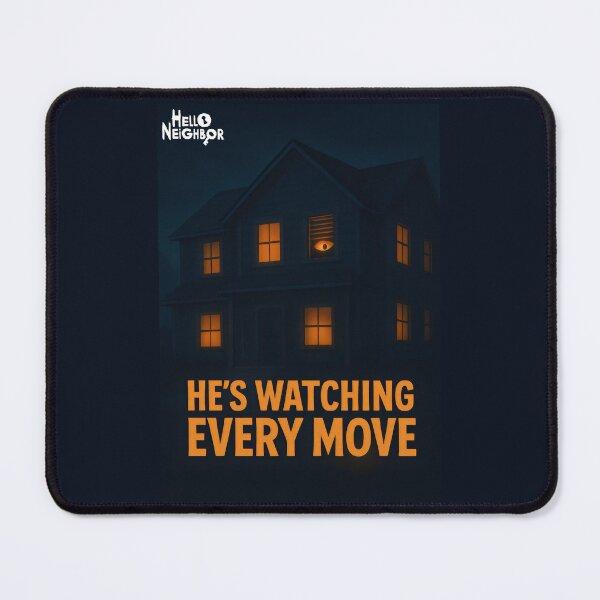 Item preview, Theodore Peterson Hello Neighbor Horror Video Game He's Watching Every Move designed and sold by DemureArtsy.