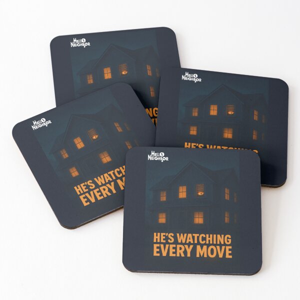 Item preview, Theodore Peterson Hello Neighbor Horror Video Game He's Watching Every Move designed and sold by DemureArtsy.