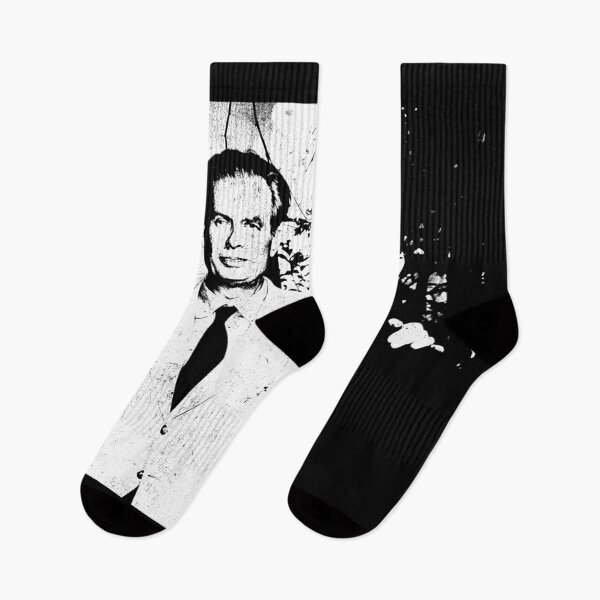 Item preview, Alan Watts and Aldous Huxley | Philosophical Visionaries and Psychedelic Pioneers | Vintage High-Contrast Art designed and sold by Mystikos Art.
