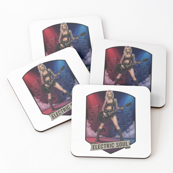 Item preview, “Electric Harmonies: The Guitarist and his Bewitching Riffs” designed and sold by CHRIST5000.