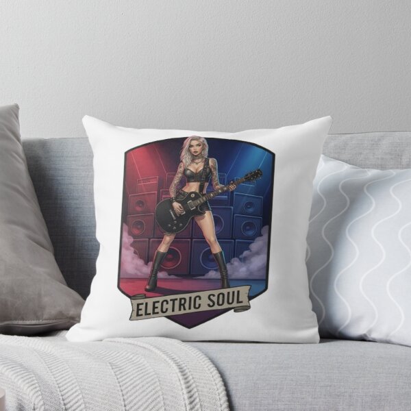 Item preview, “Electric Harmonies: The Guitarist and his Bewitching Riffs” designed and sold by CHRIST5000.