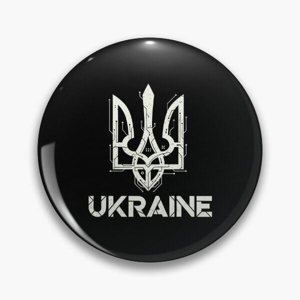 Item preview, Ukraine Tryzub Digital Circuit Design designed and sold by RGShirtWorks.