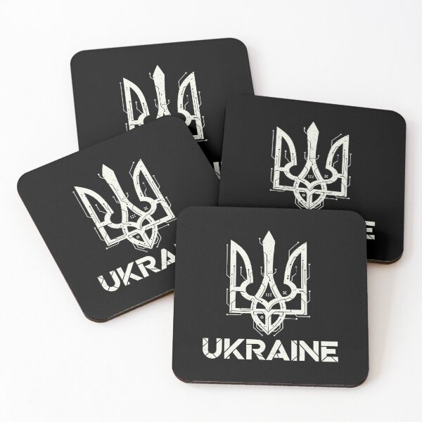 Item preview, Ukraine Tryzub Digital Circuit Design designed and sold by RGShirtWorks.
