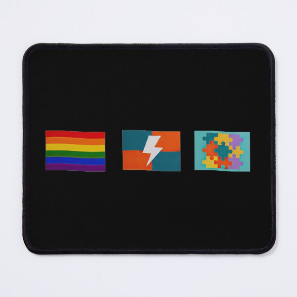 Item preview, NeuroSpicy - Neurodivergent Pride Flags (II) designed and sold by nature. electrified..