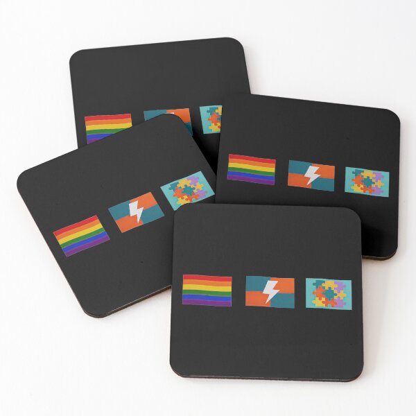 Item preview, NeuroSpicy - Neurodivergent Pride Flags (II) designed and sold by nature. electrified..