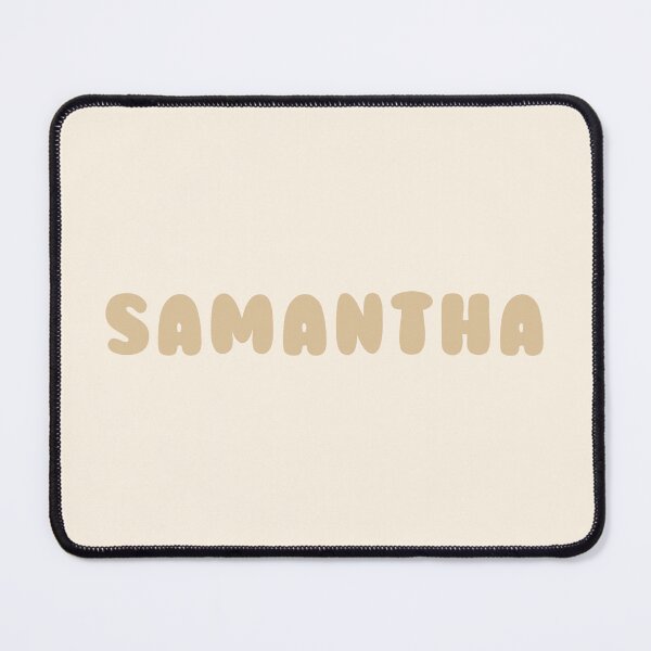 Item preview, Beige Samantha – Minimalist Personalized Name Design designed and sold by karolinahinc.