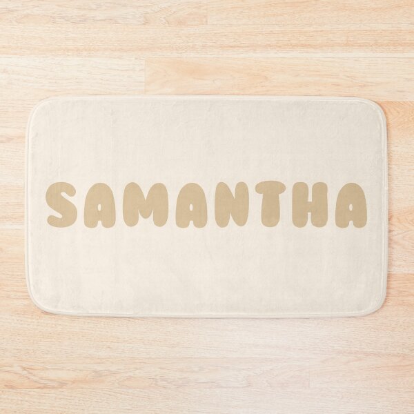Item preview, Beige Samantha – Minimalist Personalized Name Design designed and sold by karolinahinc.