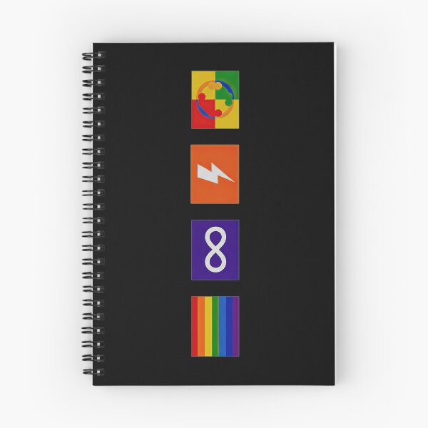 Item preview, NeuroSpicy - Neurodivergent Pride Flags (I) designed and sold by nature. electrified..