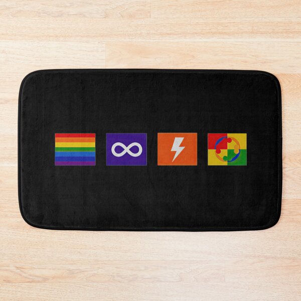 Item preview, NeuroSpicy - Neurodivergent Pride Flags (I) designed and sold by nature. electrified..