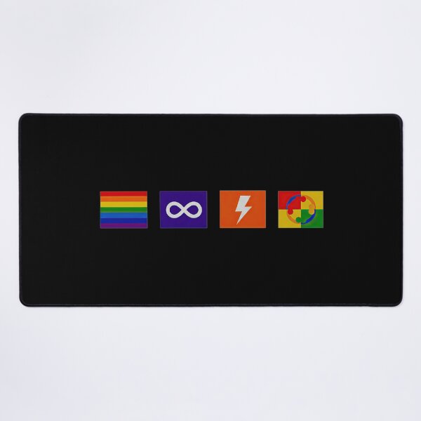 Item preview, NeuroSpicy - Neurodivergent Pride Flags (I) designed and sold by nature. electrified..