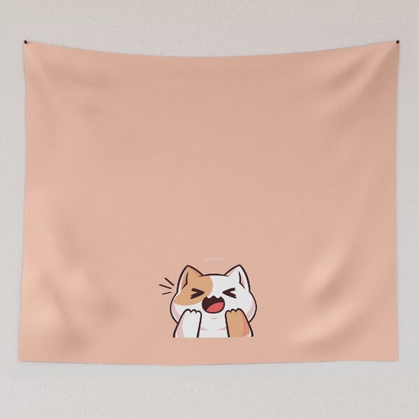 Item preview, Dreamy Pink Happy Kawaii cat Cute designed and sold by AIObyisabele.