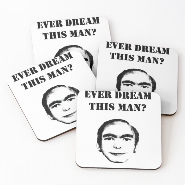 Item preview, Ever Dream This Man? Sticker | Viral Internet Mystery Meme | Urban Legend Core designed and sold by DanniJordan.