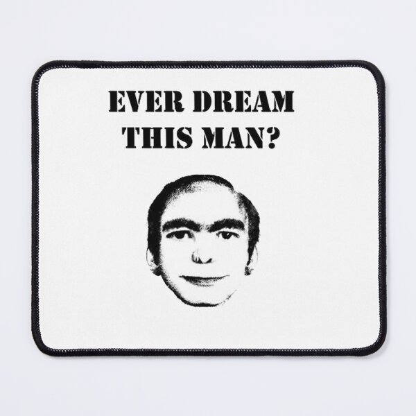 Item preview, Ever Dream This Man? Sticker | Viral Internet Mystery Meme | Urban Legend Core designed and sold by DanniJordan.