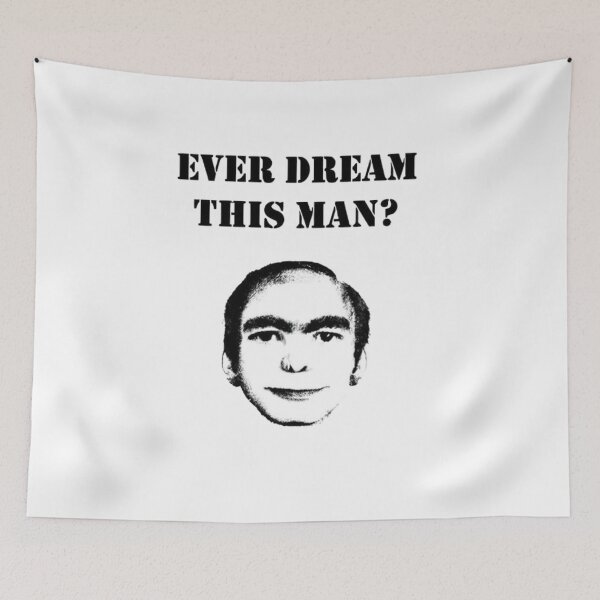 Item preview, Ever Dream This Man? Sticker | Viral Internet Mystery Meme | Urban Legend Core designed and sold by DanniJordan.