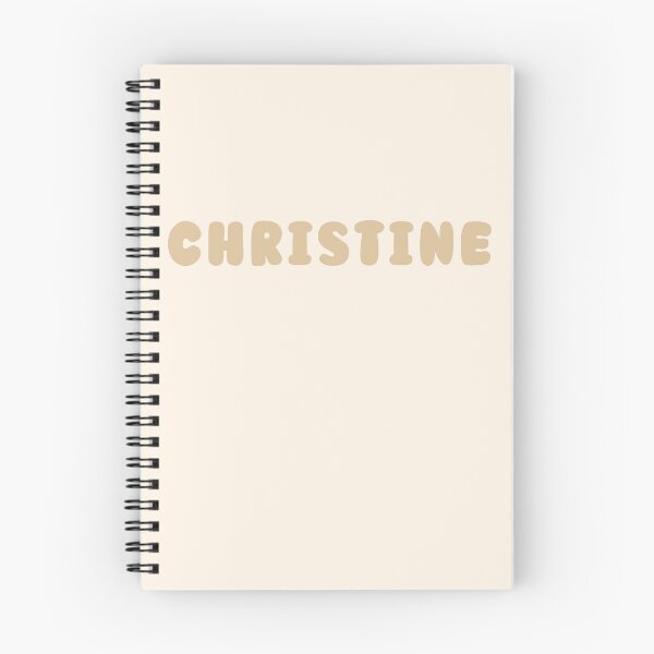 Item preview, Beige Christine – Minimalist Personalized Name Design designed and sold by karolinahinc.